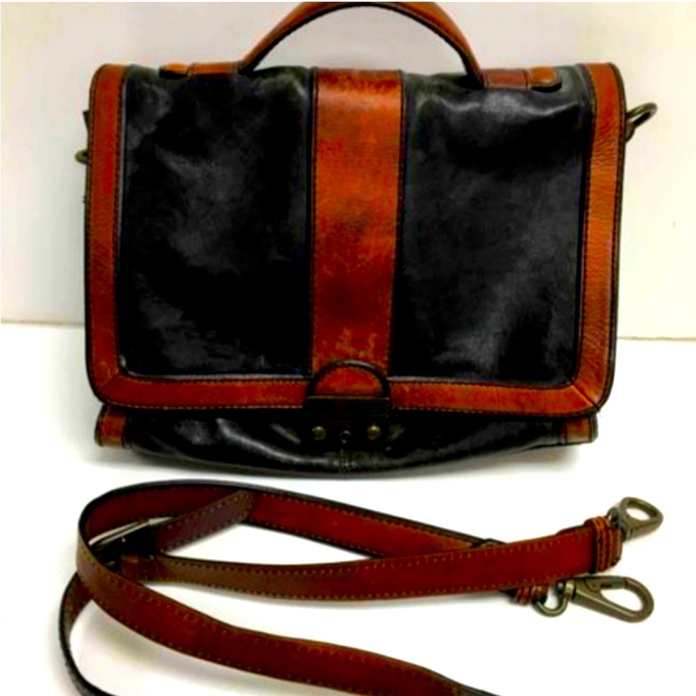 FOSSIL (VRI) Vintage ReIssue Messenger Bag Genuine Leather